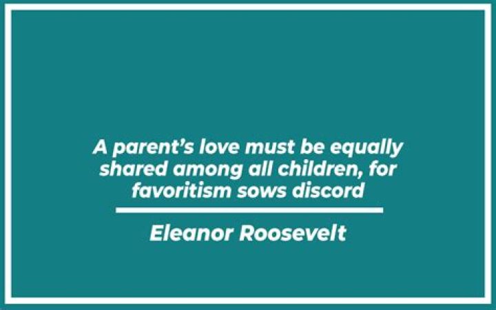 23 Quotes About Favoritism with Kids
