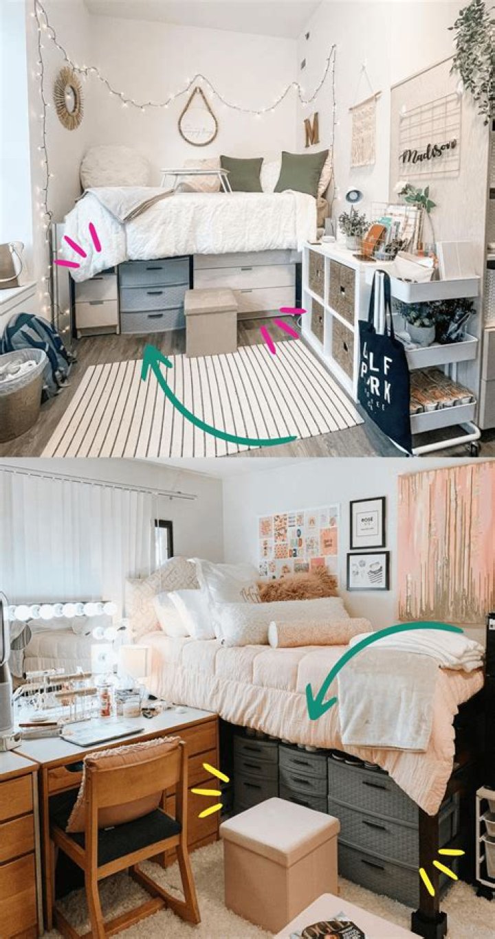 5 storage hacks to elevate your dorm room
