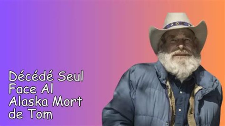 Décédé Seul Face Al Alaska Mort de Tom