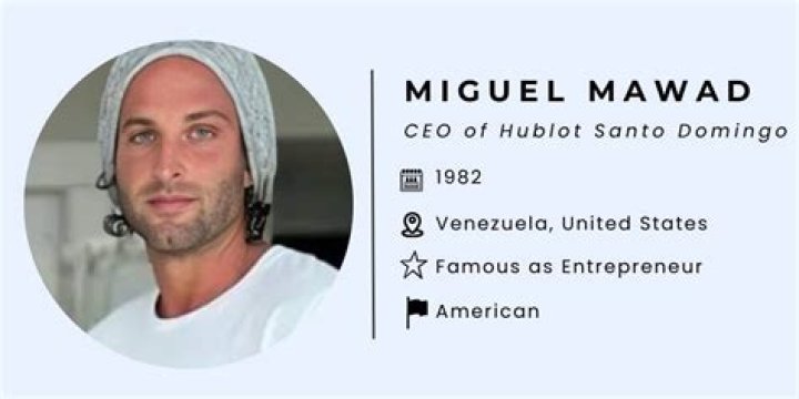 Miguel Mawad Net Worth | Miguel Mawad Bio, Age, Wikipedia, Instagram, Career Success Story